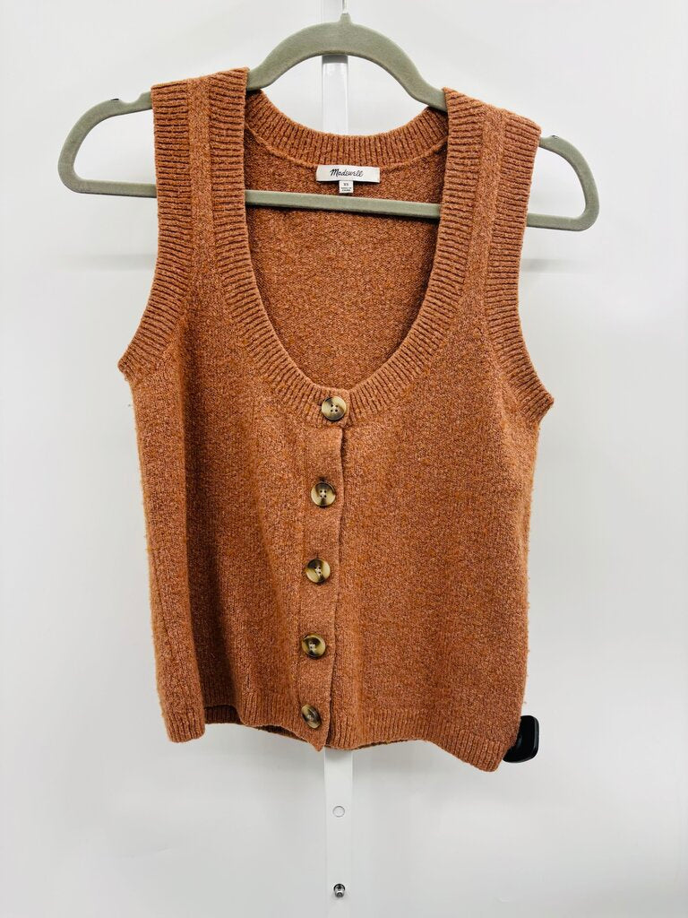 Madewell Sweater Vest brown XS