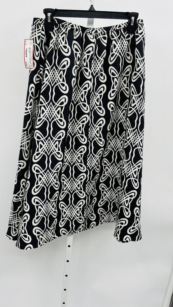 Chico's Skirt Midi Black M