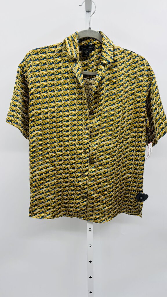 House of Harlow Blouse Gold XS