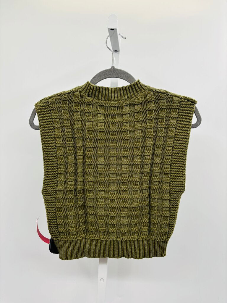 Madewell Sweater Vest Green S