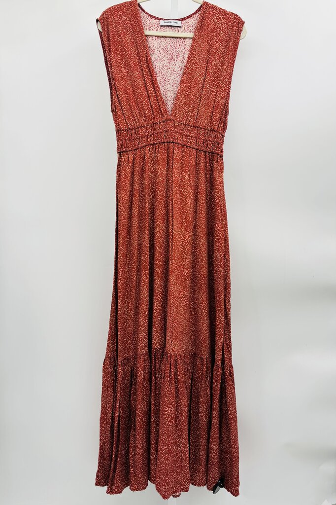 Pampelone Maxi Dress Red M