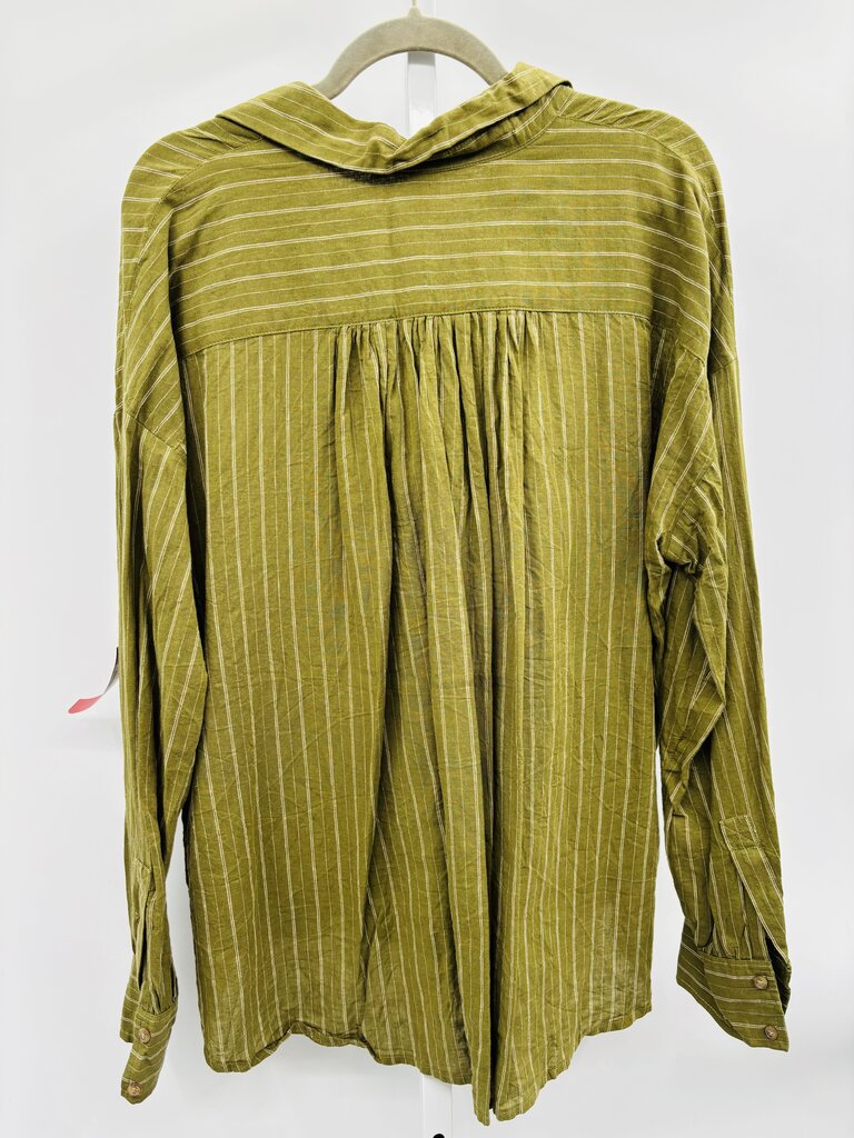 Free People Top Green M