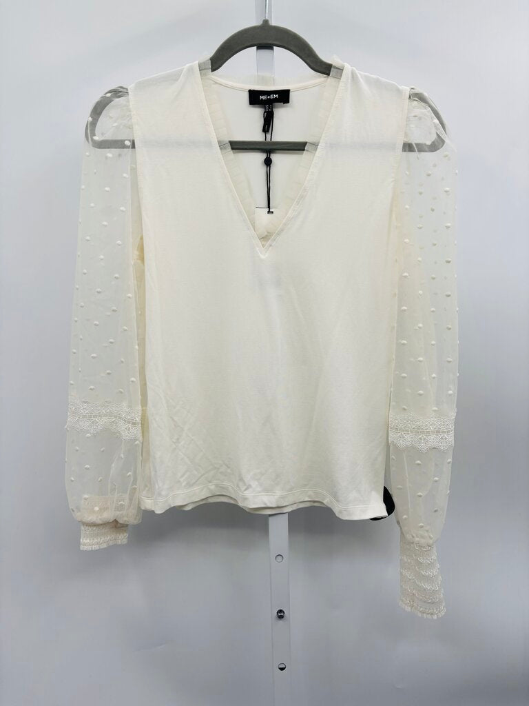 ME+EM Blouse Beige 2