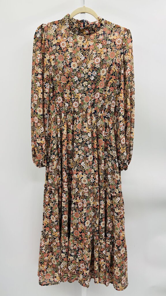 Lost + Wander Maxi Dress Orange S