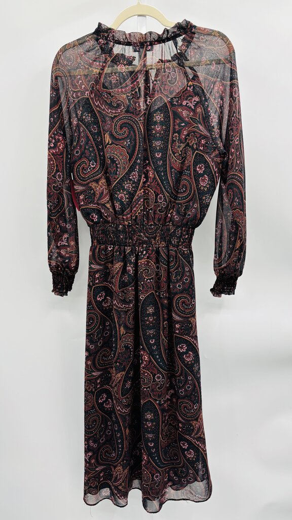 Allison Joy Dress Burgundy S