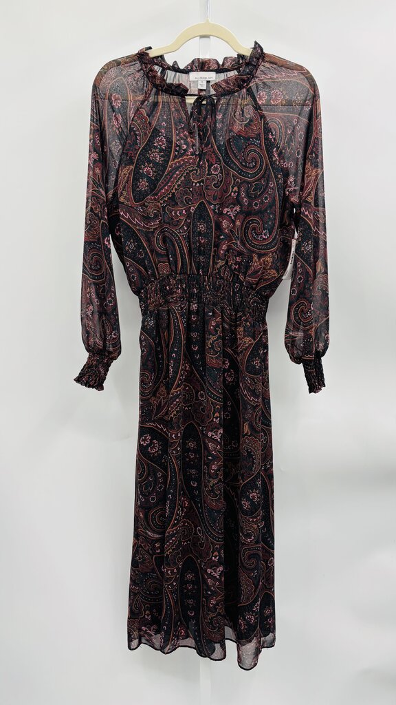 Allison Joy Dress Burgundy S