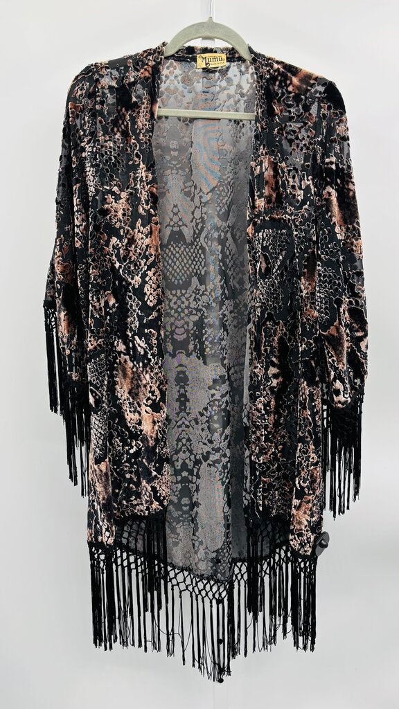 Show Me Your Mumu Kimono Beige L