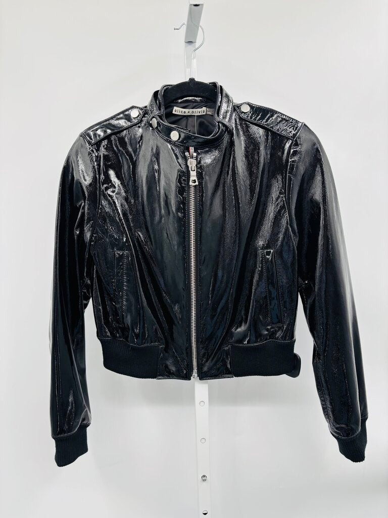 Alice + Olivia Jacket Black XS