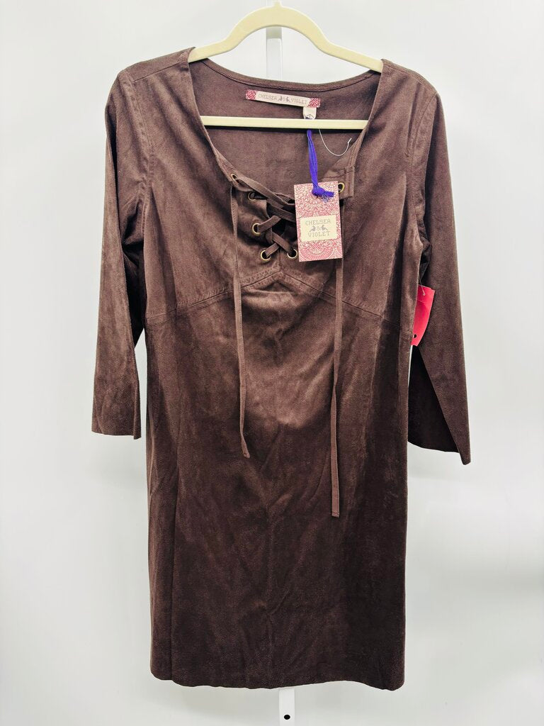 Chelsea & Violet Dress Brown M