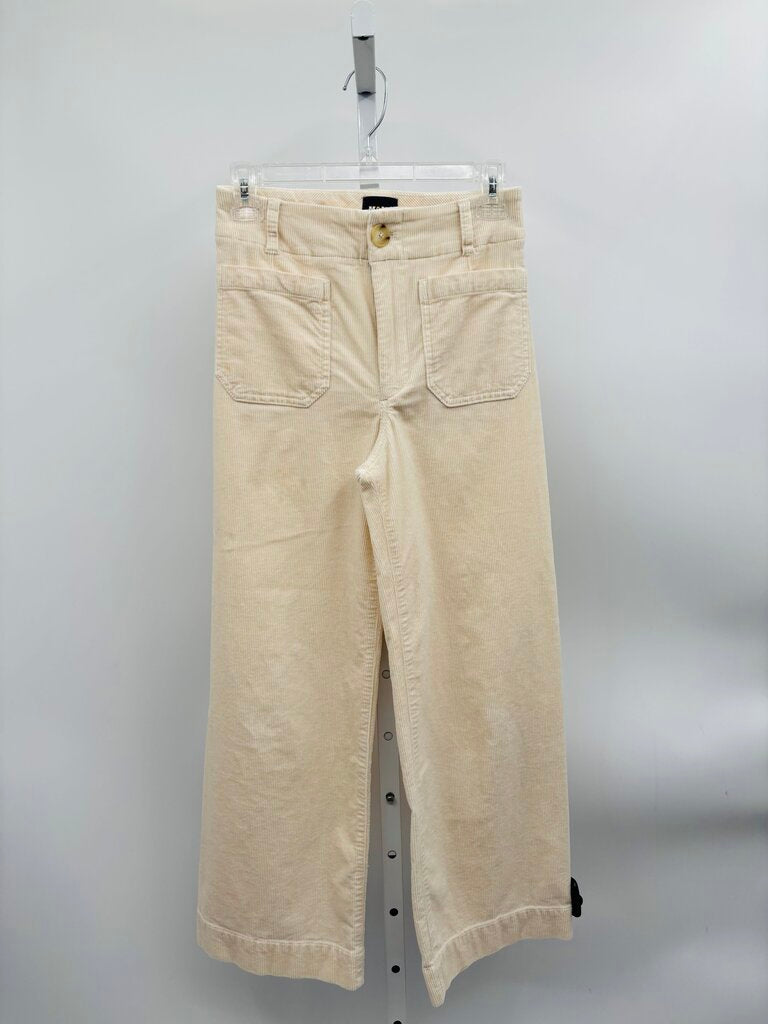 Maeve Pants Wide Leg Beige 0