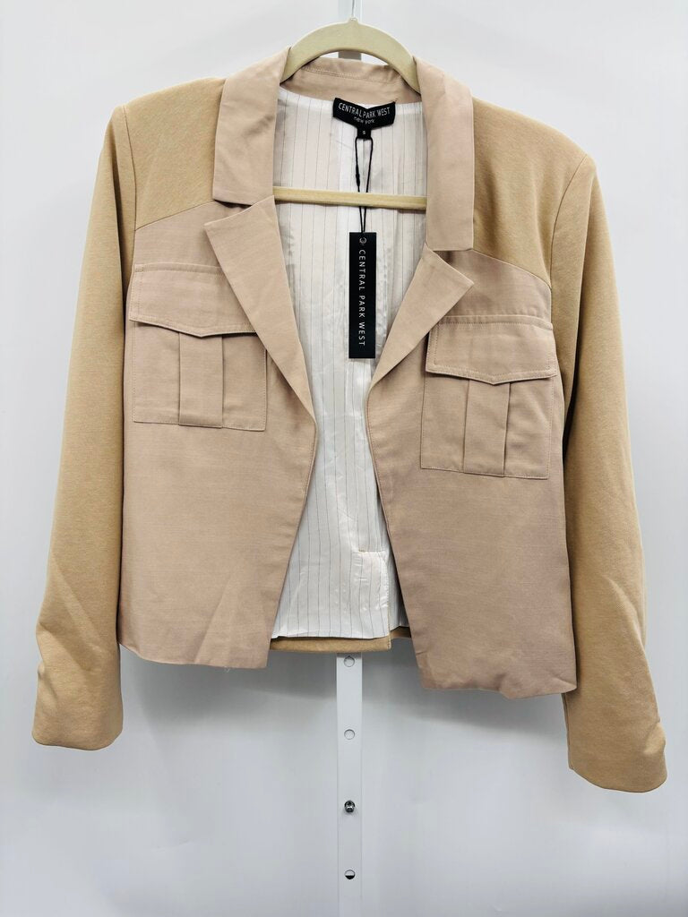 Central Park West Blazer Khaki S