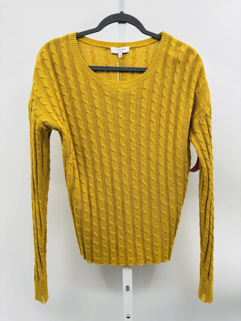 J. Society Sweater Yellow S