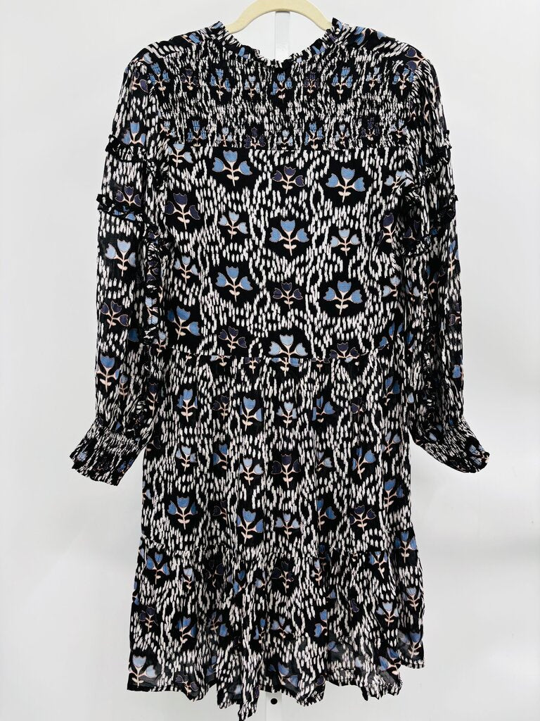 Azure and Indigo Maxi Dress Black S
