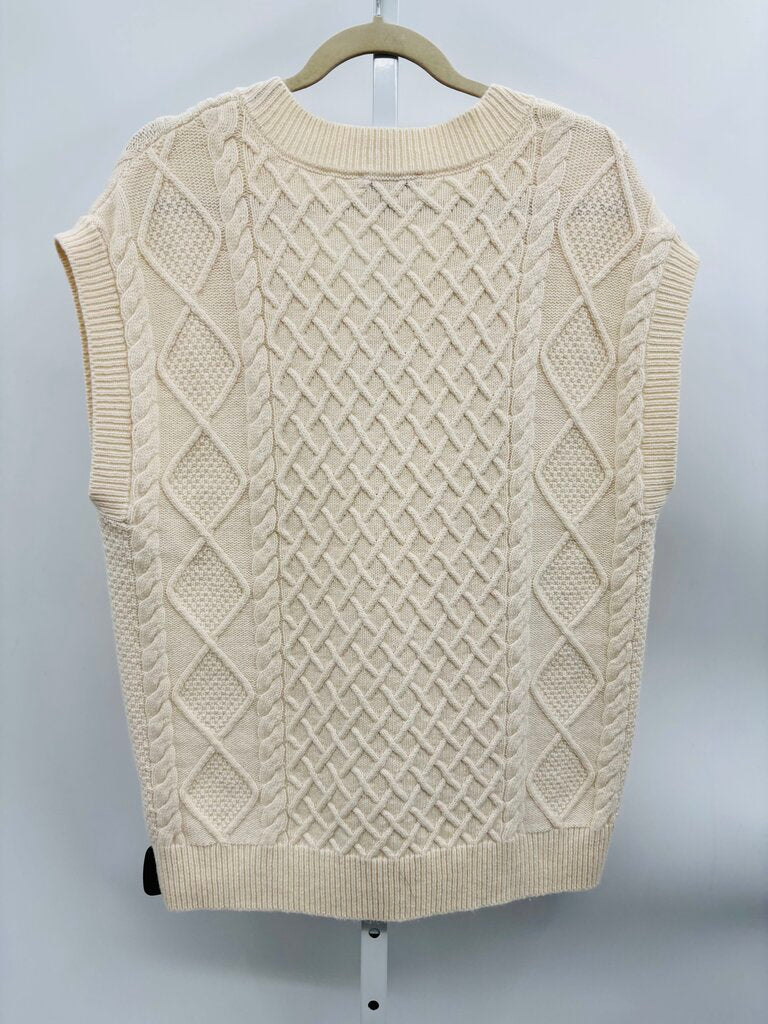 Madewell Sweater Vest Beige S