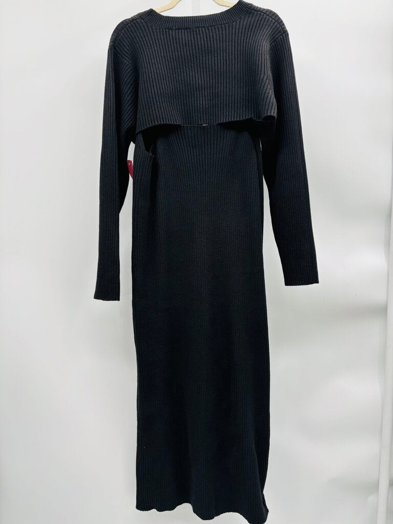 Eloquii Maxi Dress Plus Black 24