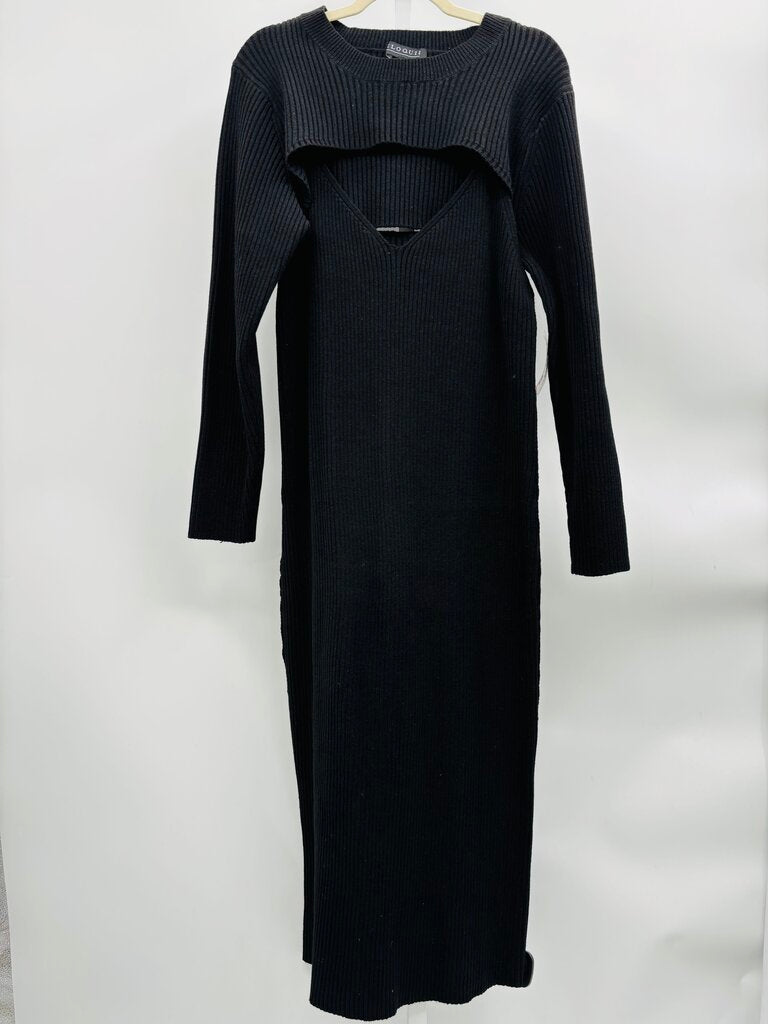 Eloquii Maxi Dress Plus Black 24