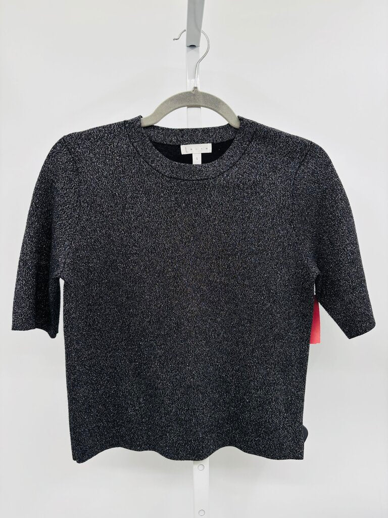 Leith Top Black S