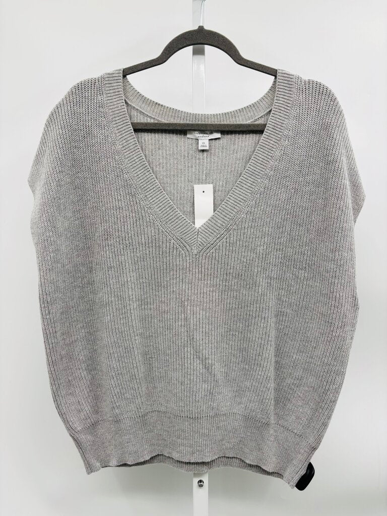 Ann Taylor Sweater Vest Plus Grey XXL