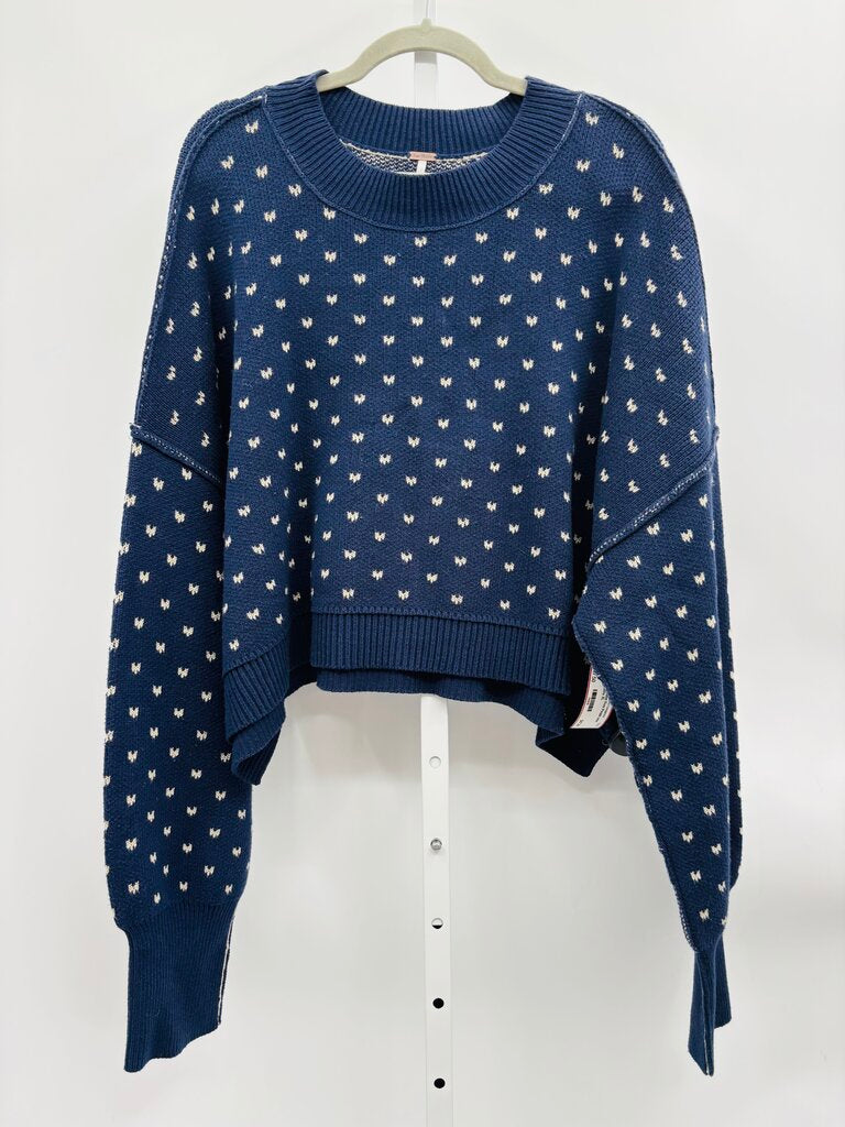 Free People Sweater Navy XL