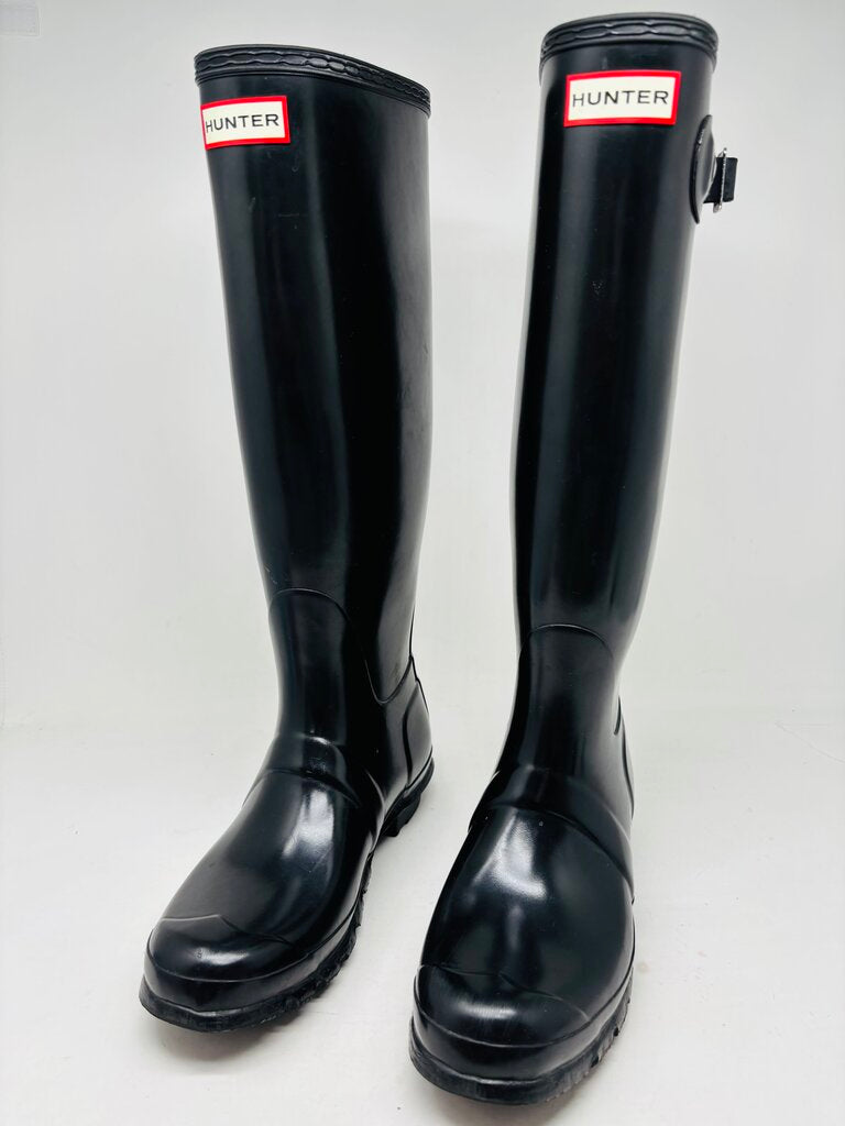 Hunter Rainboot Black 8