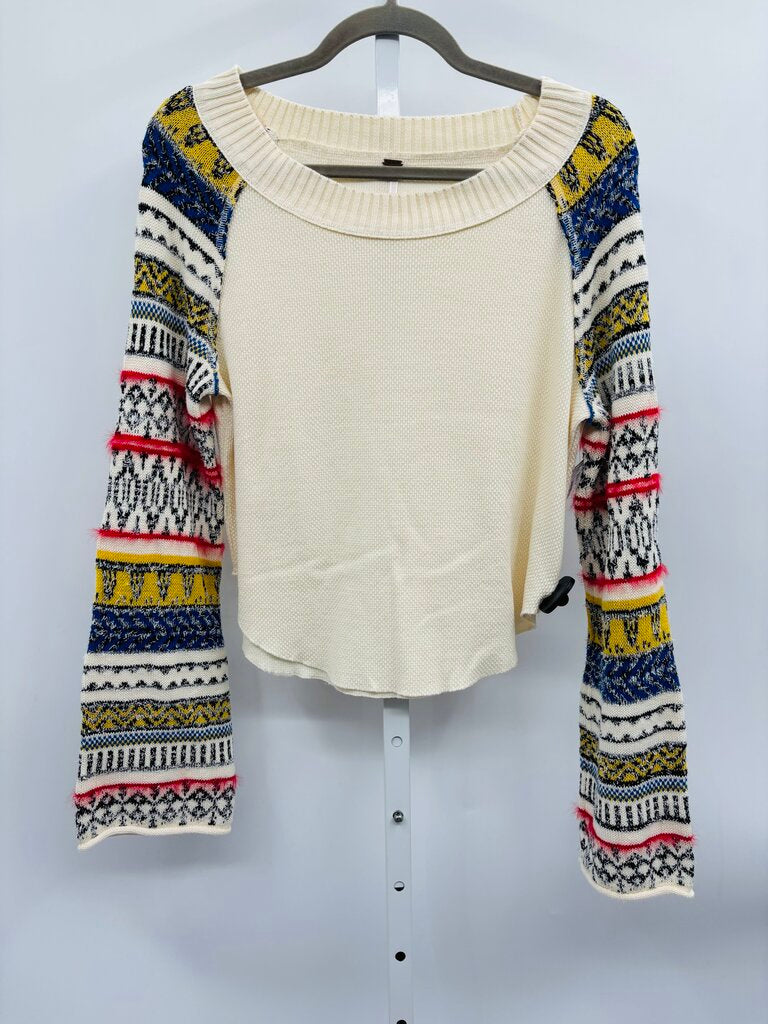Free People Sweater Beige M