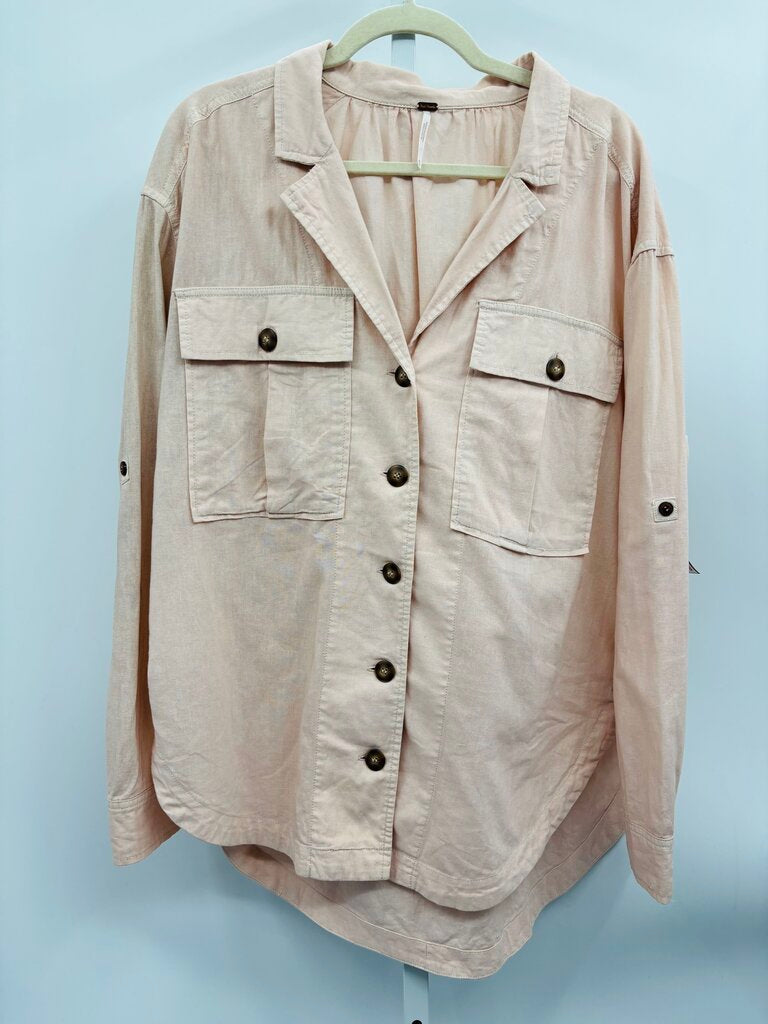 Free People Jacket Pink M