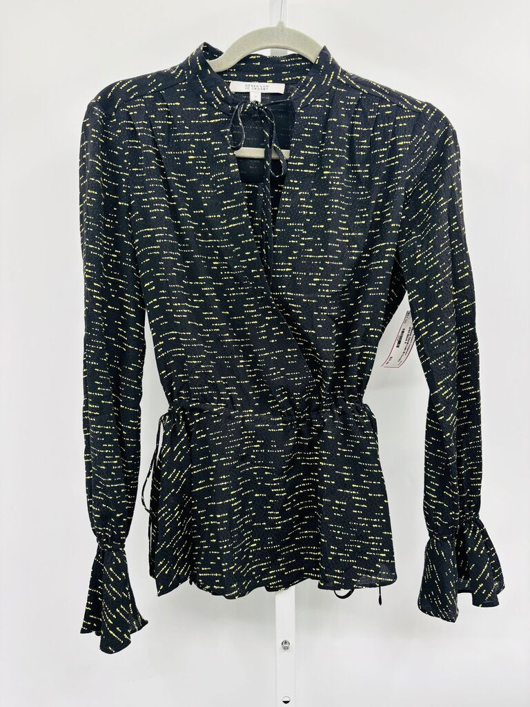 Derek Lam 10 Crosby Blouse Black 0