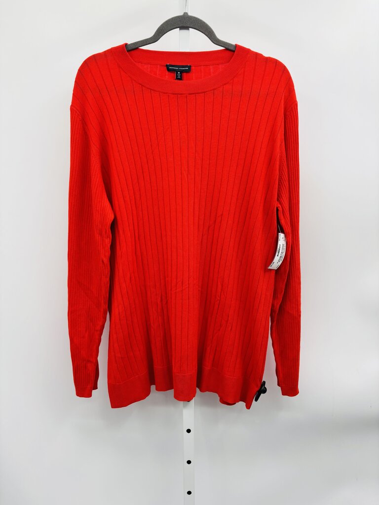 Universal Standard Sweater Plus Red 1X