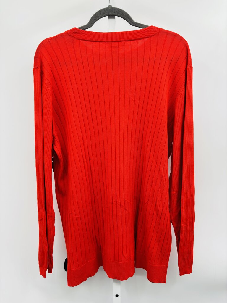 Universal Standard Sweater Plus Red 1X