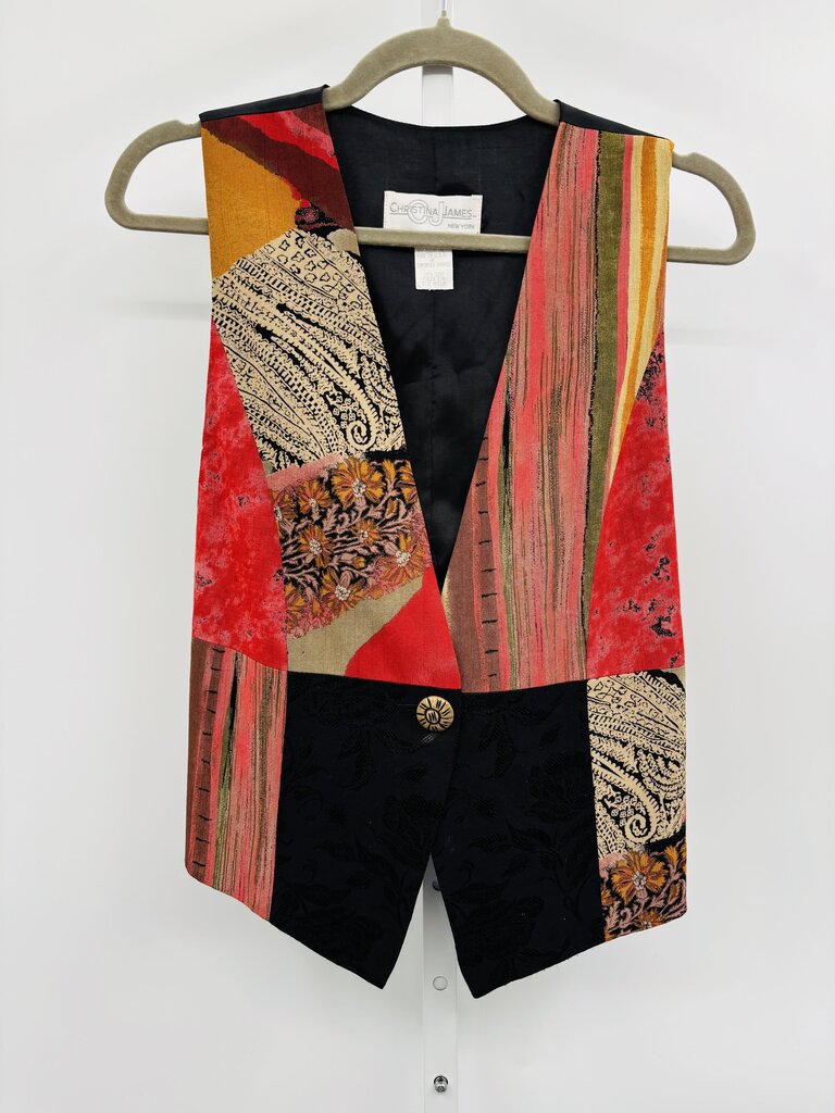 Christina James Vest Multi M