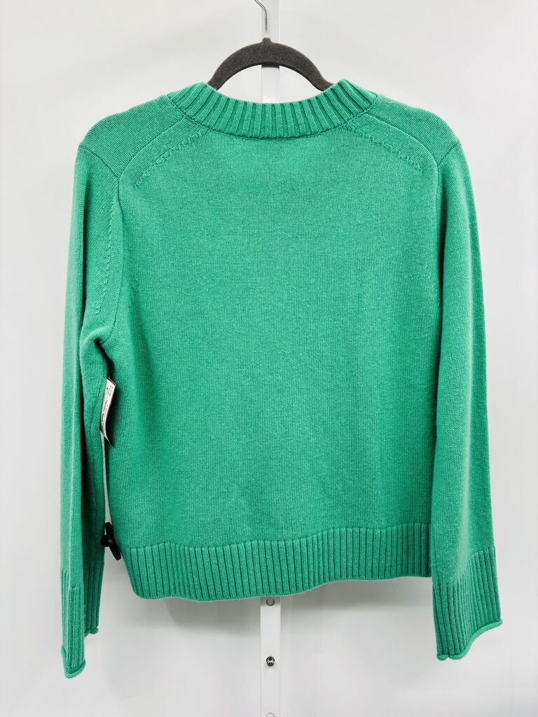 Jigsaw Sweater Green L