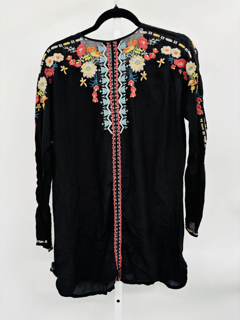 Johnny Was Tunic Black S