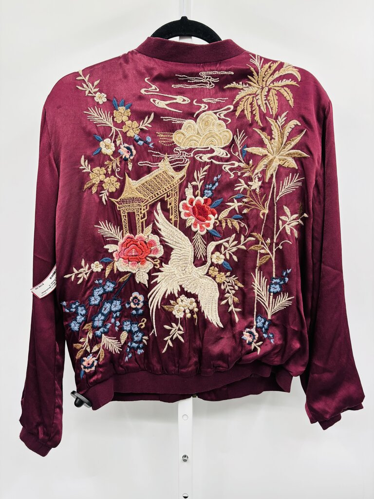 Johnny Was Workshop Jacket Purple S
