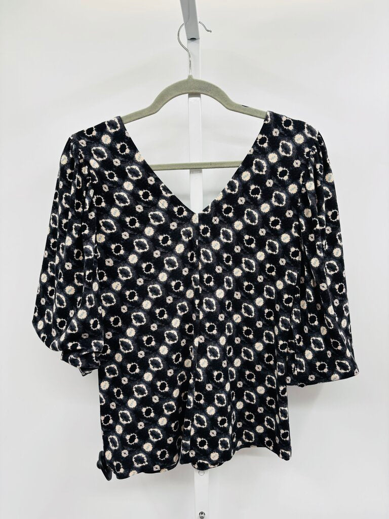 Nic + Zoe Top Black S