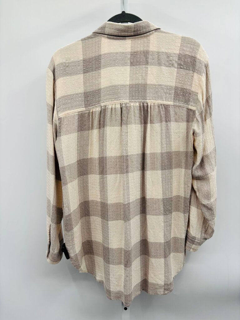 Pilcro Shirt Beige S
