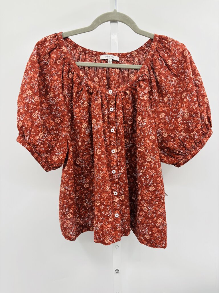 Madewell Blouse Red M