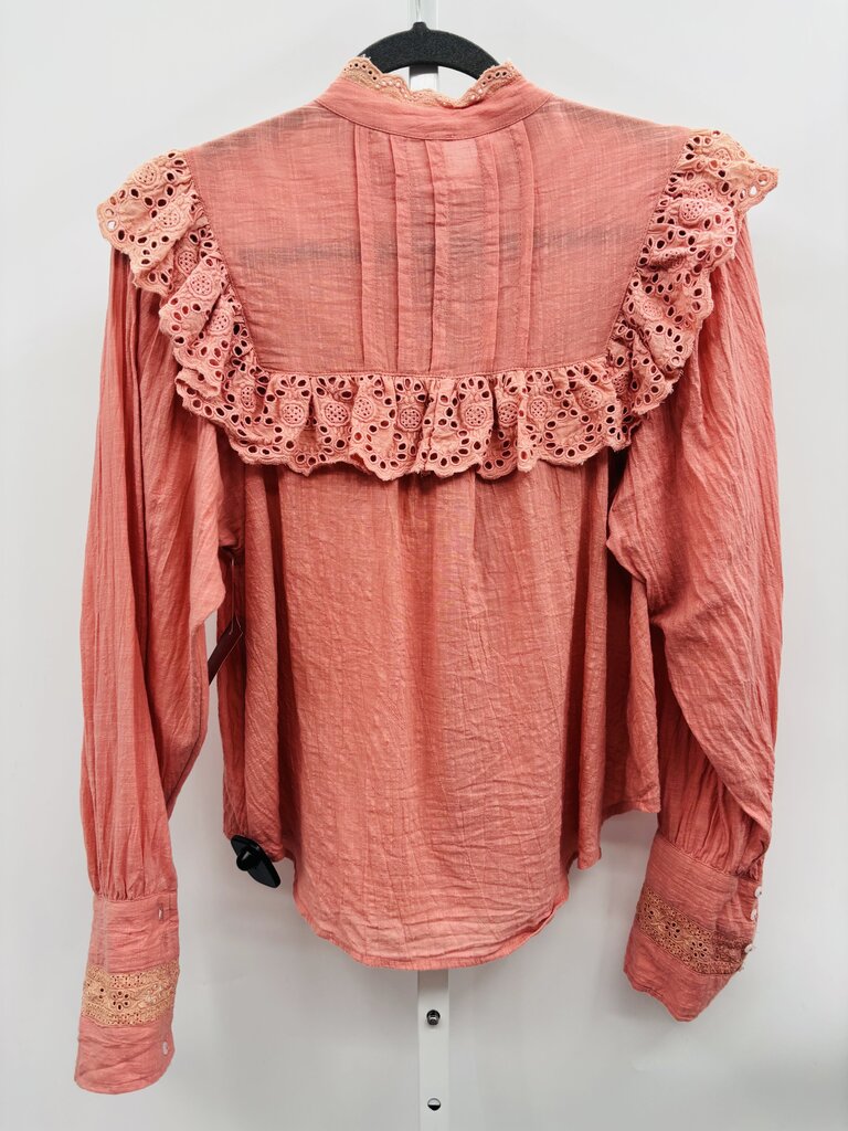 Free People Blouse Pink XS