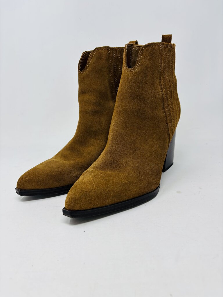 Marc Fisher Ankle Boots Brown 9.5
