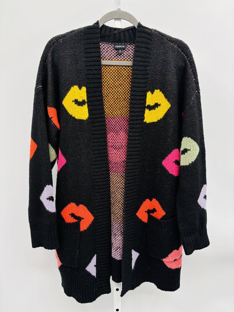 Torrid Cardigan Plus Black 0X