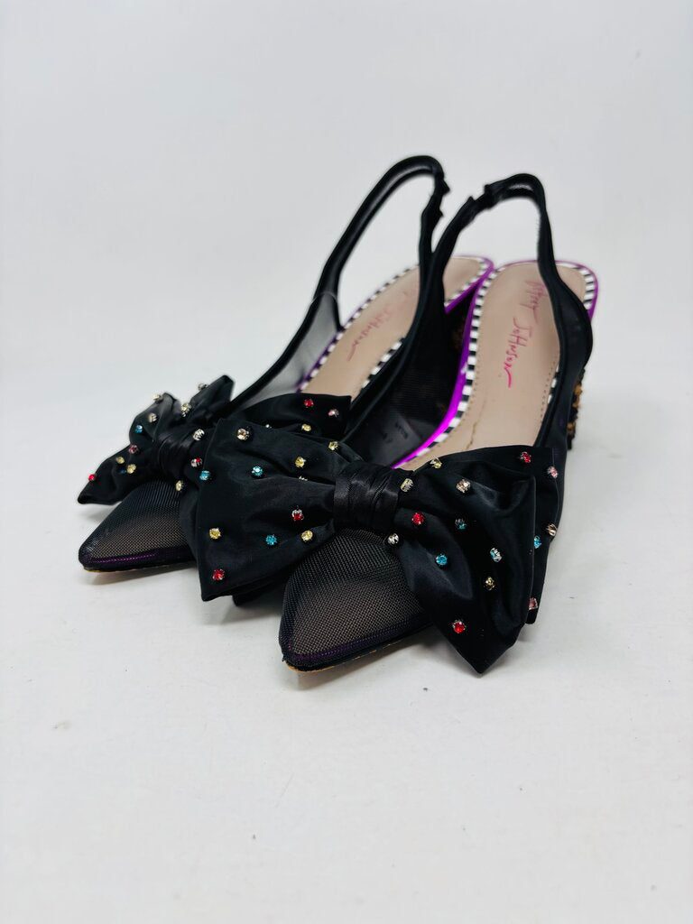 Betsey Johnson Heels Black 7