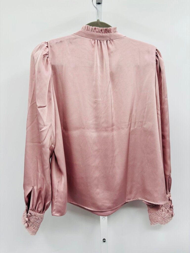 Evereve Blouse Pink S