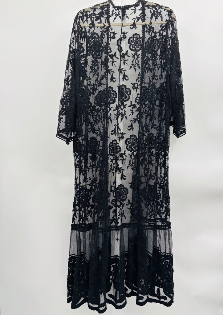 Torrid Kimono Black 2X