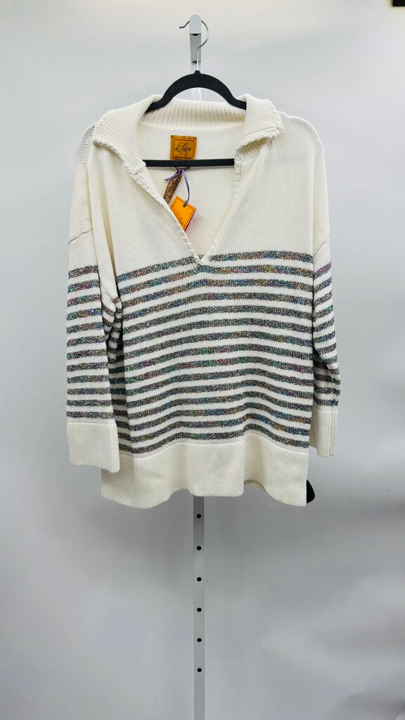 Le Lion Sweater Whitee L