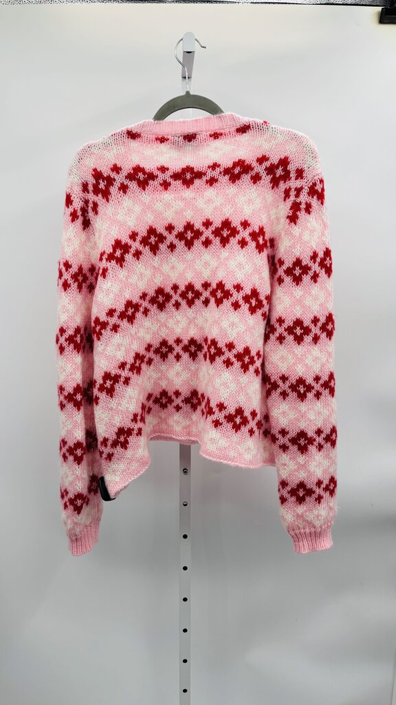 Wooden Ships Sweater Pink L