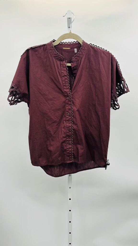 Elie Tahari Blouse Brown S