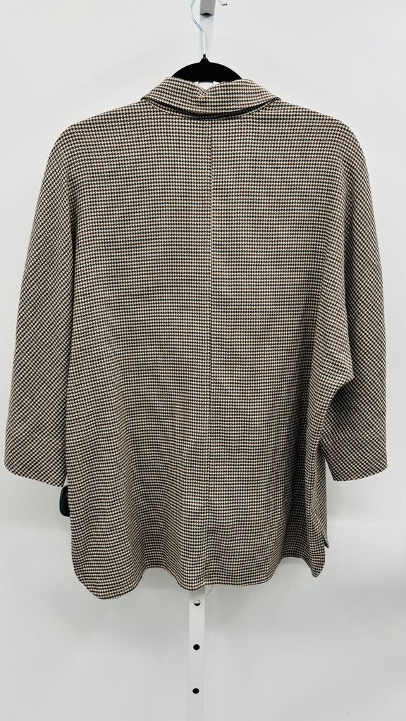 Ann Mashburn Top Tan/Black M
