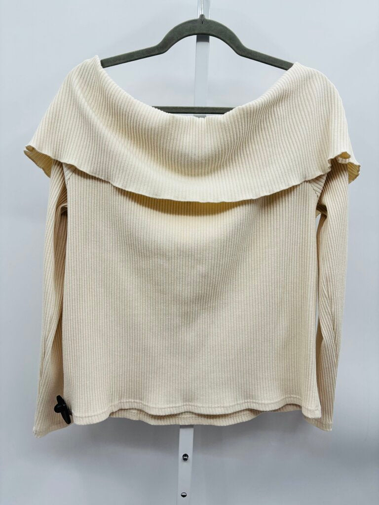 Anthropologie Sweater Beige XL