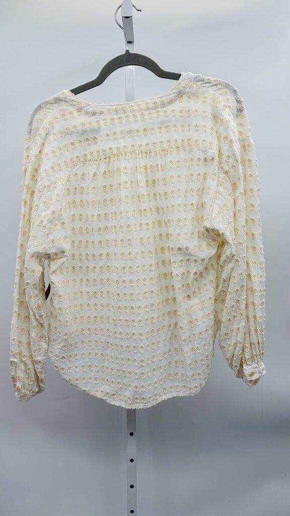 Pilcro and the Letterpress Blouse Beige XS