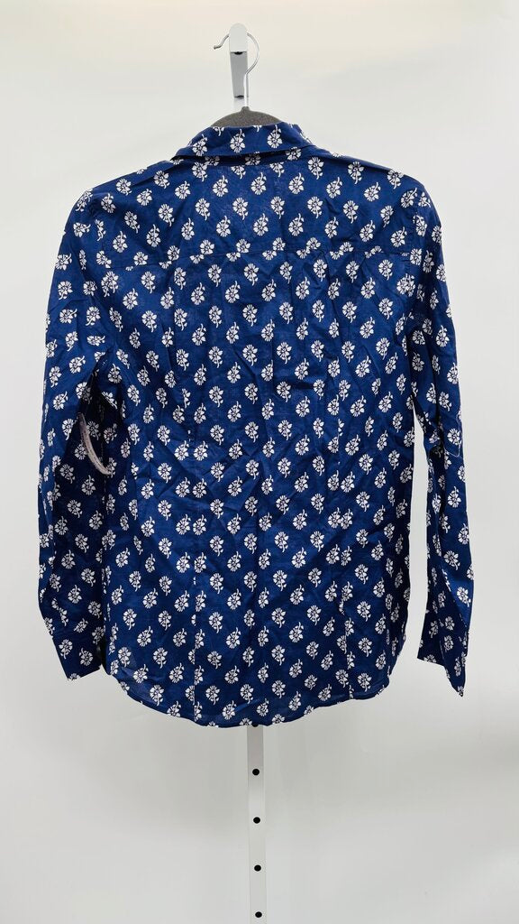 J. Crew Shirt Navy M