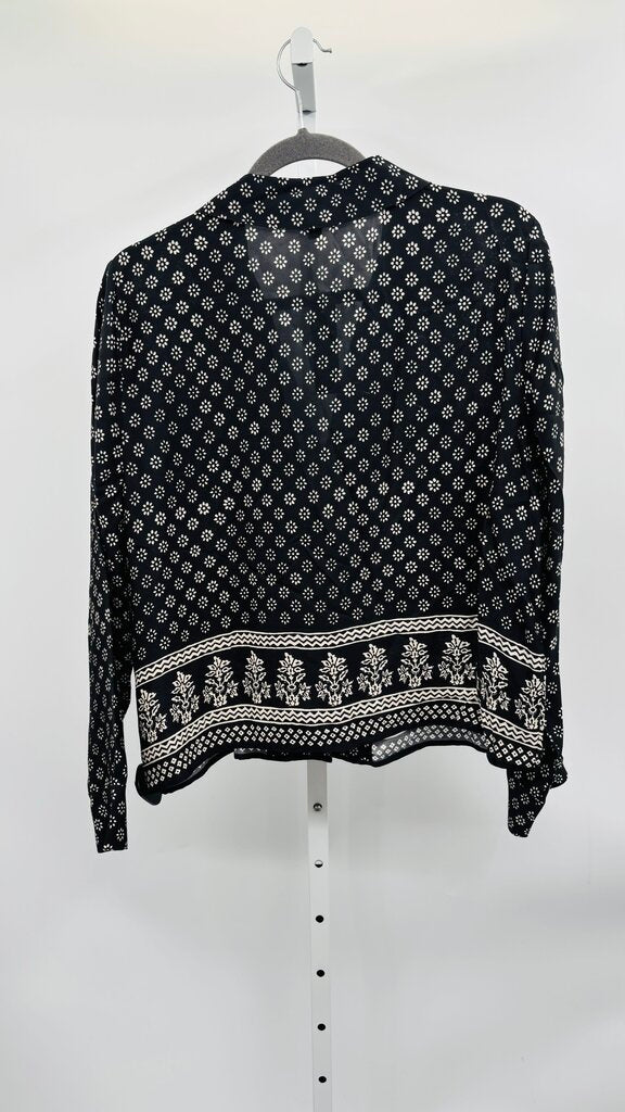 J. Crew Blouse Black M